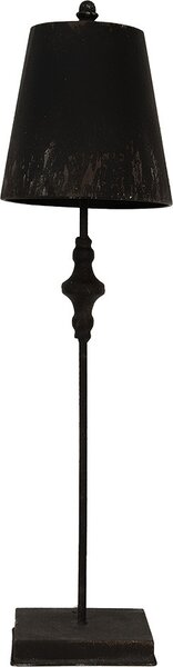 Lampada da tavolo Clayre & Eef Ø 20x75 cm Ferro nero