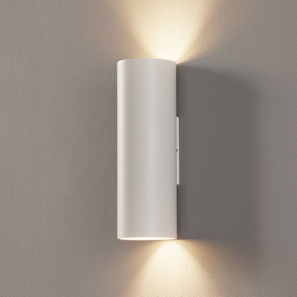 Wever & Ducré Lighting Applique da parete Ray mini, dimmerabile, Bianco / Opale, Soggiorno / Sala da pranzo, Alluminio, Moderno, Applique