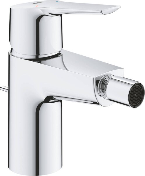 Single-lever bidet mixer - GROHE - Size S - Metal - Straight - Gray
