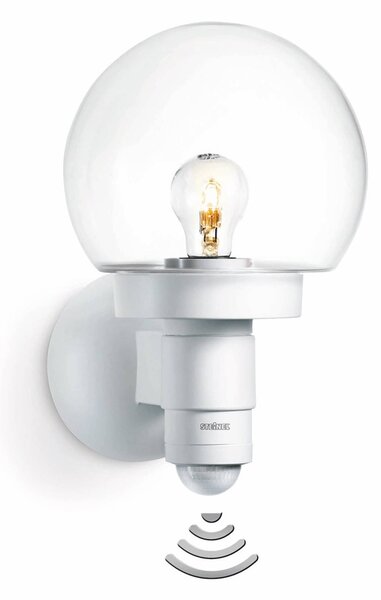 STEINEL L 115 S Applique a sensore bianco, Bianco / Opale, Vetro