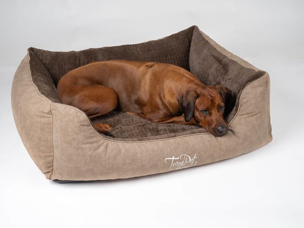 TrendPet VitaBed Style letto ortopedico per cani marrone (120x100x30cm)
