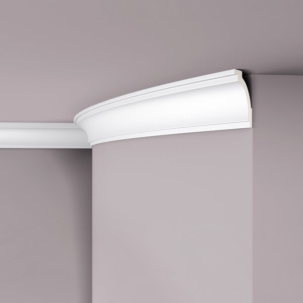 Cornice a soffitto NMC Z16 Flex ARSTYL Noel Marquet Rivestimento decorativo flessibile Rivestimento decorativo classico bianco 2 m