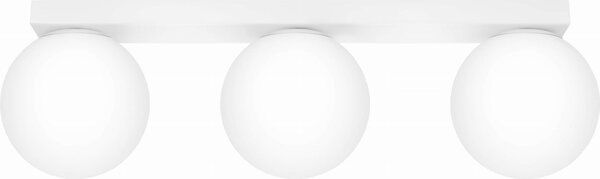 Lampada da soffitto YOLI 3 bianco 3xG9 8W acciaio/vetro 14.5x12x50cm Sollux Lighting