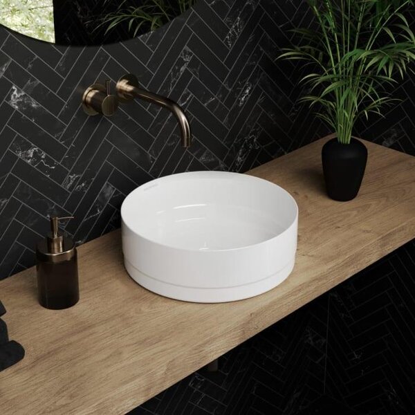 Lavabo da appoggio Kaldewei NUEVA, diametro 32 cm