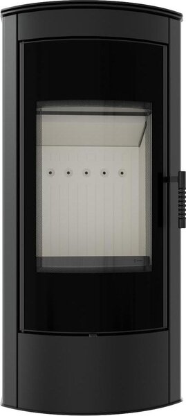Stufa in acciaio KRATKI TITAN Panorama Ø 150 11 kW