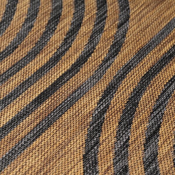 Tappeto da interno/esterno nero/marrone 160x230 cm Mira 1453 – Ayyildiz Carpets