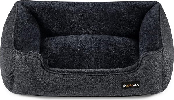 Cuccia per cani FEANDREA, sfoderabile, 70 x 55 x 21 cm, grigio scuro