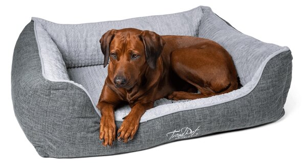 TrendPet VitaBed Classic letto ortopedico per cani grigio (120x100x25cm)