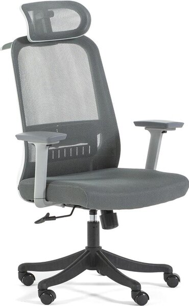 Sedia da ufficio ergonomica con supporto lombare, braccioli e poggiatesta regolabili - elevato comfort e design moderno per il lavoro e lo studio