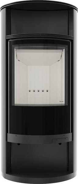 KRATKI RUNA Ø 150 8 kW stufa a legna in acciaio