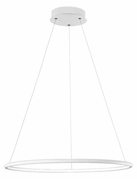 Lampada a sospensione LED ORION bianca 22W, bianco caldo 1540 lm, metallo, dimensioni: 90x40x40 cm, IP20, Milagro
