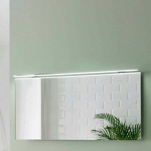 Ebir Applique da parete Esther 2, Cromo / Argento, Bagno, Plastica, Moderno, Applique