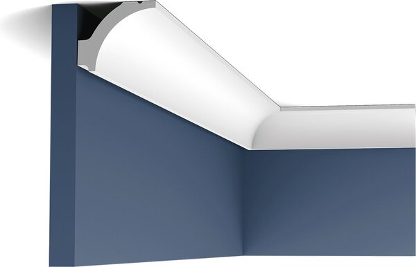 Orac Decor C260 Luxxus Profilo decorativo a stucco Profilo decorativo a soffitto Cornice a stucco Profilo decorativo a parete Modanatura d'angolo | 2 metri
