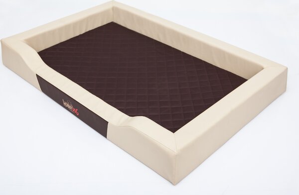 Cuccia Deluxe XXL - 120×80 cm, extra large, impermeabile e confortevole, OEKO-TEX, sfoderabile, per cani di taglia grande - Beige