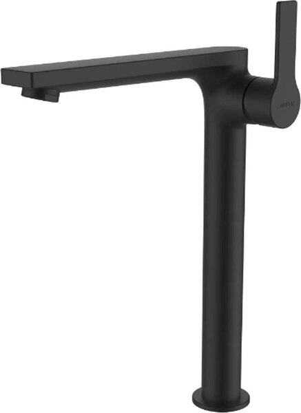 Miscelatore lavabo con colonna Laufen 180 mm Eco+ senza valvola di scarico Nero opaco, 1 pz