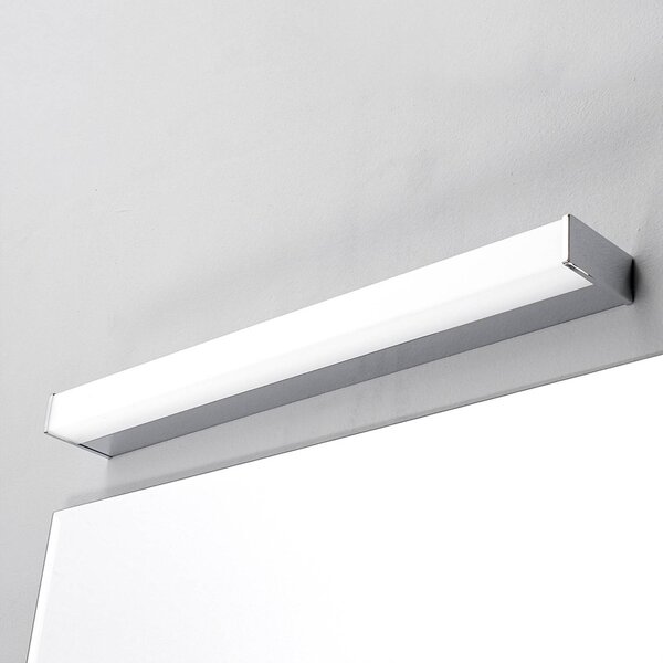 Applique da parete PHILIPPA Lindby, Cromo / Argento, Bagno, Metallo, Moderno, Applique