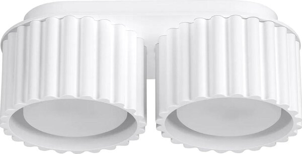 Lampada da soffitto AURA 2 bianco Gx53 2xGx53 10W alluminio 8x10x21cm Sollux Lighting