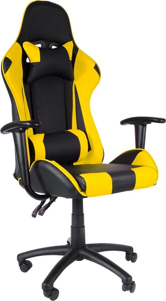 Sedia da gioco Aga MR2090 Nero - Giallo