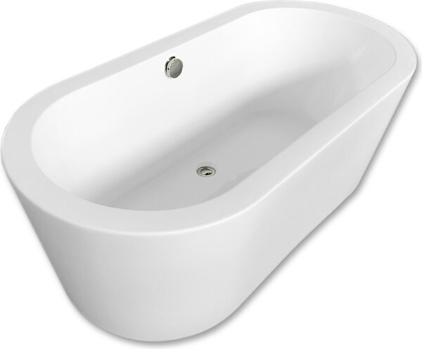 Vasca freestanding 170 x 80 cm Design moderno e innovativo CLEOPATRA