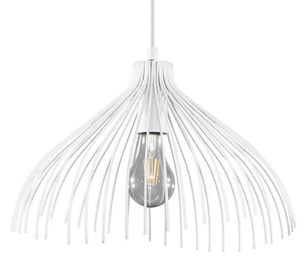 Lampada a sospensione UMB bianco 1xE27 15W acciaio 125x40x40cm Sollux Lighting