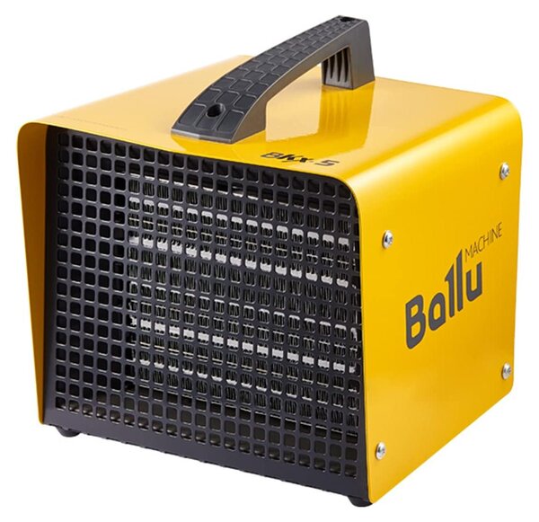 Stufa riscaldante con ventola, Vetroceramica, 3000W, gialla, portatile