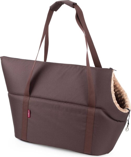 Borsa per cani Borsa per cani Borsa da trasporto per cani Gatti Borsa da trasporto Nuova Marrone Minky L