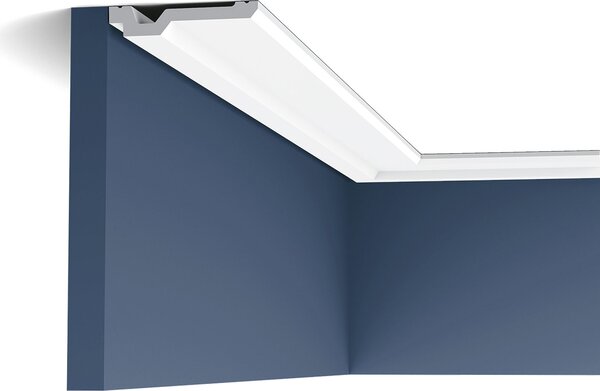 Orac Decor C356 Luxxus profilo decorativo modanatura decorativa a stucco modanatura decorativa cornice soffitto modanatura angolare profilo bordo | 2 metri