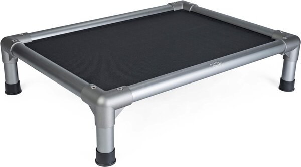 TrendPet HighBed letto alto per cani grigio (75x55x18cm)