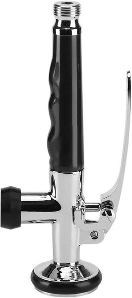 Rubinetto estraibile con rubinetto lavabo orientabile e ugello di prelavaggio - Corpo in ottone, maniglia in ABS e tubo flessibile in acciaio inox