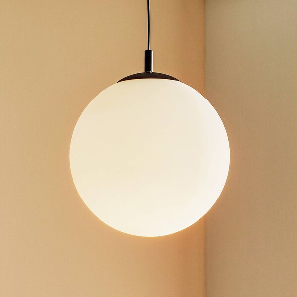 Lampada a sospensione in vetro 562 ALDEX, dimmerabile, Bianco / Opale, Soggiorno / Sala da pranzo, Vetro, Moderno, Lampada a sospensione