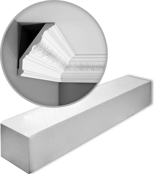 Cornici Orac Decor LUXXUS C219-box 1 cartone con 7 strisce decorative 14 m