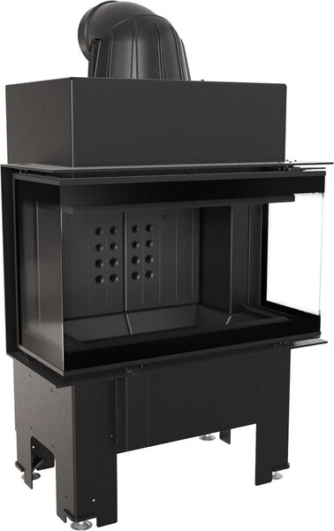 Camino NBC 680/280 7 kW Ø 160 nero Thermotec
