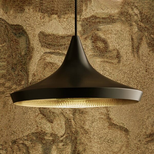 Tom Dixon Beat Wide lampada LED sospensione, nero