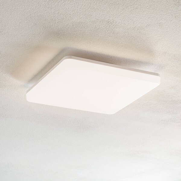 Heitronic Plafoniera LED a sensore Pronto, 33x33cm Pronto, Bianco / Opale, Plastica, Moderno, Plafoniere LED
