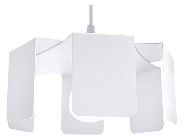Lampada a sospensione TULIP bianco 1xE27 15W acciaio 110x24x24cm Sollux Lighting