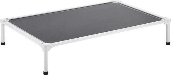 Premium Raised Dog Bed XL Grey - Letto per cani in rete traspirante - Letto per cani confortevole