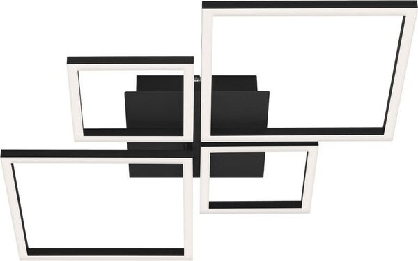 Lampada da soffitto a LED Lampada da soffitto orientabile dimmerabile 48 W Nero Briloner
