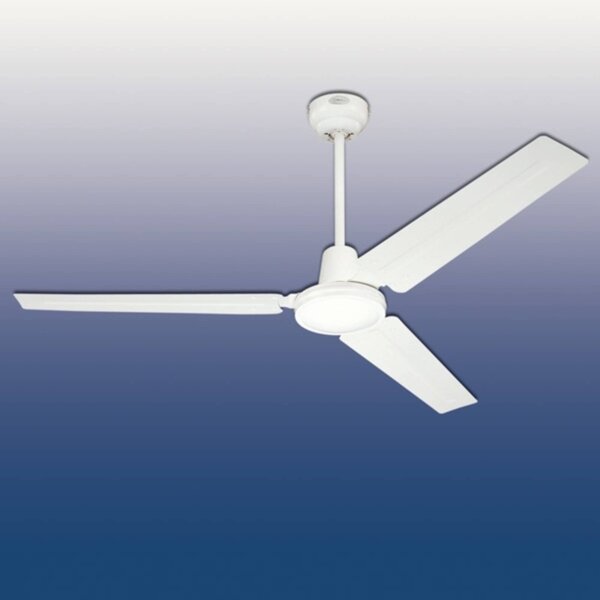 Westinghouse Ventilatore da soffitto Industrial, bianco, silenzioso, Ø 142 cm Industrial, Bianco / Opale, Soggiorno / Sala da pranzo