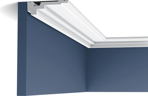 Orac Decor C355 Luxxus profilo decorativo modanatura decorativa a stucco modanatura decorativa cornice soffitto modanatura angolare profilo bordo | 2 metri