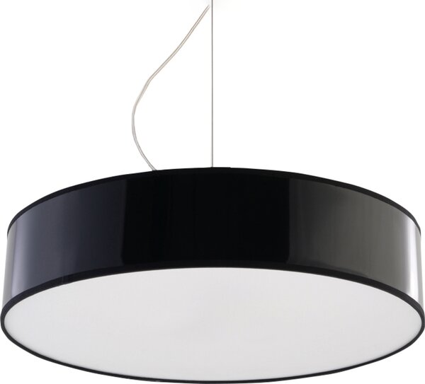 Lampada a sospensione ARENA 45 nero 3xE27 15W PVC 111x45x45cm Sollux Lighting