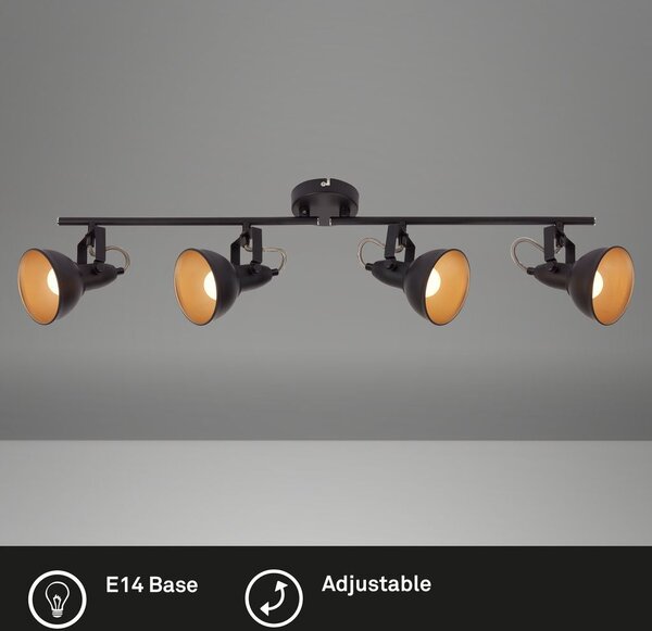 Faretto LED da soffitto Lampada da soffitto per soggiorno Lampada spot LED Retro orientabile