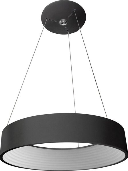 Italux Mattia LED lampada a sospensione moderna nera 3936-832RP-BK-3