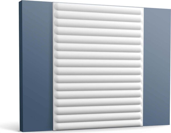 Orac Decor W214 Pannello murale 3D Rivestimento murale pannello acustico striscia di stucco 2 m