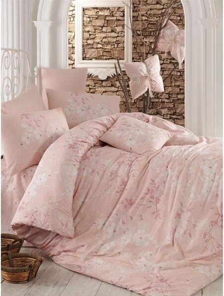 L'Essentiel Linge de Maison, Adal- PRL6845, Rosa, piumino, 100% cotone ranforce