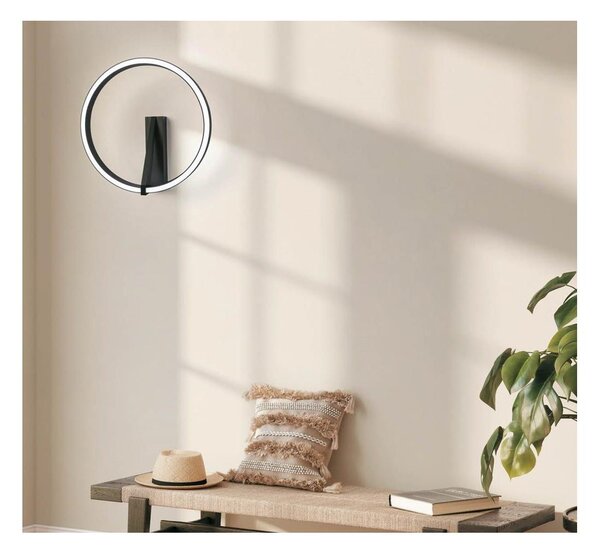 MERIDIANA APPLIQUE PLAFONIERA 3 MISURE LED INTEGRATO LUCE 3000K-4000K DIMMERABILE 5 COLORI DESIGN MODERNO