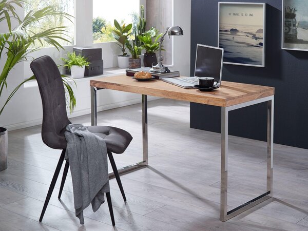 Scrivania GUNA in legno massiccio di acacia 120 x 60