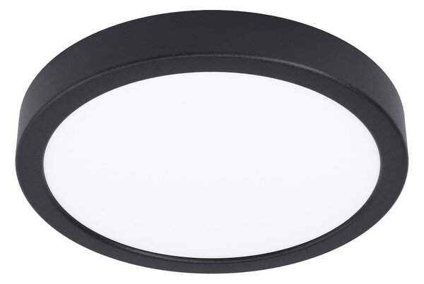 EGLO connect Plafoniera smart Fueva 6-Z, dimmerabile, Nero, Soggiorno / Sala da pranzo, Plastica, Moderno