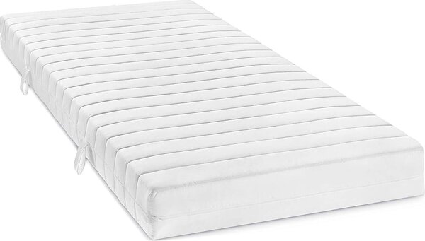 Sleepling Bodyprotect roll materasso a molle Sepp in 90 x 200 x 16 cm, livello di rigidità 3, bianco