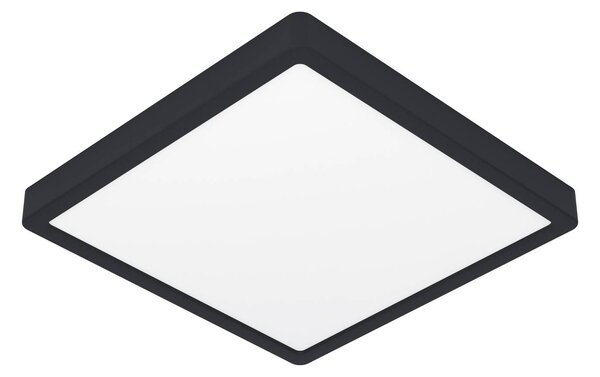 EGLO connect Plafoniera smart Fueva 6-Z, dimmerabile, Nero, Soggiorno / Sala da pranzo, Plastica, Moderno
