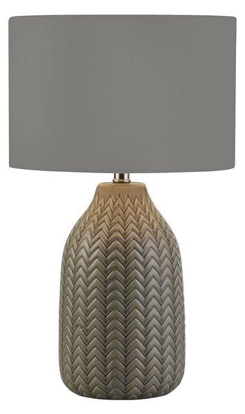 X Lampada da tavolo Paramount - Vetroceramica grigia